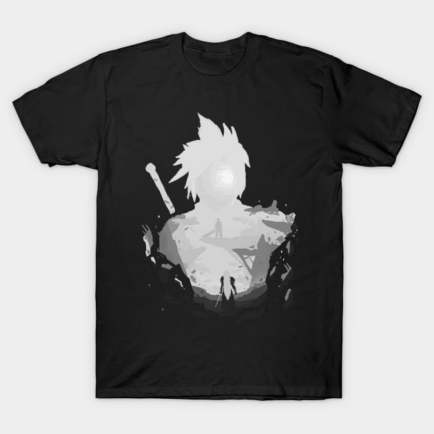 Another Reunion Grey V.:Final fantasy 7 remake T-Shirt by Vertei